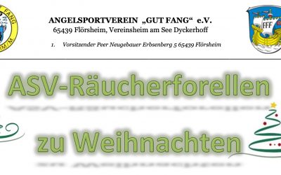 Weihnachtsforellen erhältlich. Jetzt vorbestellen